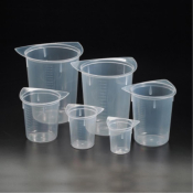 Simport Tri Pour Beaker 1000ml PP