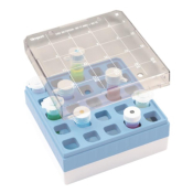 Simport Storage Box 5mL Tube 25 Place - Yellow
