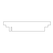 SLS Flowgen Comb 1 Sample 1 dye 1mm Thick