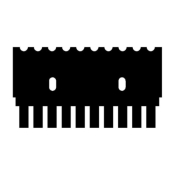 SLS Flowgen Comb 10 Sample 0.75mm Thick