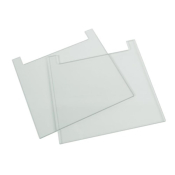 SLS Flowgen 19 x 20cm Notched Glass Plates 2mm Thick Pack of 2