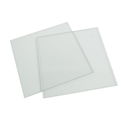 SLS Flowgen 19 x 20cm Plain Glass Plates 2mm Thick Pack of 2