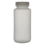 SLS Select Polypropylene Wide Mouth Bottle and  Cap, 1000mL