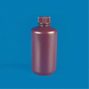 SLS Select Bottle HDPE Amber Narrow Mouth 30mL