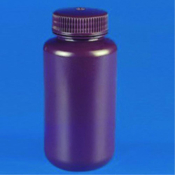 SLS Select Bottle HDPE Amber Wide Mouth 30mL