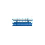 SLS Select Coated Wire Universal Bottle Tube Rack 29-33mm 2x6 Format Blue