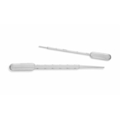 SLS Select 1mL Graduated Plastic Transfer Pipette Bulk Wrap