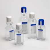 Sterilin 350ml PET Tombstone bottle labelled un-dosed
