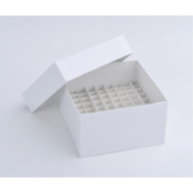 Thermo Scientific Storage Boxes ULT Water Repellent Cardboard 3 Inch with Dividers Holds 81 Vials