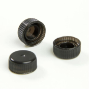 Thermo Scientific Screw Cap with O-ring Black Non-Sterile cap only no tube