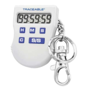 Traceable Clip-On/Key Chain Single-Channel Digital Timer with Calibration