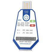 Traceable ONE Single-Use USB Temperature Data Logger; 30 Day; 3 Minute Interval; 2 to 8C; 40/pk