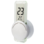 Traceable See-Through Refrigerator Thermometer Ultra with Calibration; +/-0.5Deg C accuracy at teste
