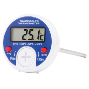 Traceable Digital Pocket Thermometer Ultra with Calibration; +/-0.4Deg C accuracy at tested points