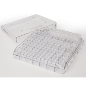 Freezer storage box for 144 PCR tubes 0.2 mL