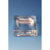 Staining Jar, Sodalime Glass, 15x40x40mm (HxLxW)