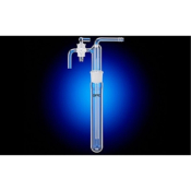 J Young Vac Line Cold Trap With B40 Socket And Hv Glass Key On The Outlet