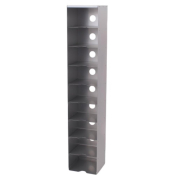 Racking Shelf for Eppendorf C660 / C760 Side  Access. Racking for 13 2 inch Cryoboxes. Ext.Dims  751