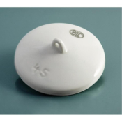 Crucible Lid Porcelain 45mm