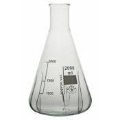 Baffled 100ml Erlenmeyer Glass Flask
