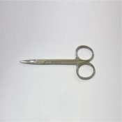 Scissors Iris 100mm Curved StSteel