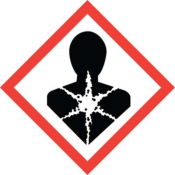 GHS-CLP Pictogram Labels Hazardous to Human Health Substances (GHSO8) 120 Labels