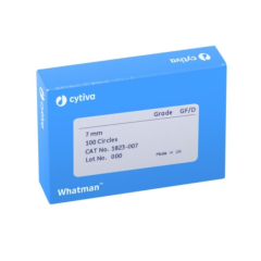 Whatman Grade GF/D Glass Microfiber Filter Binder Free, circle