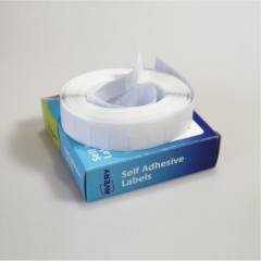 Self Adhesive Labels in a dispenser box