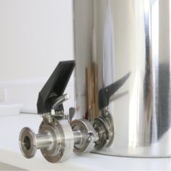 Hygienic Butterfly Valve 316L with seals