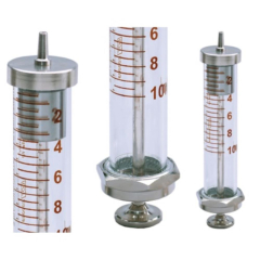 Syringe Metal Piston LuerLock