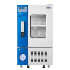Haier Biomedical +2 to +6C Blood Bank Upright Refrigerator