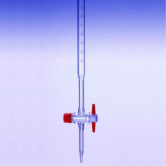 PYREX Glass Burette with PTFE Key Class B