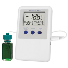 Traceable Ultra Refrigerator/Freezer Thermometer with Calibration