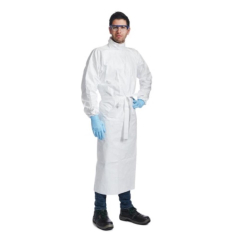 TYVEK IsoClean IC703 Chemo-Gown White