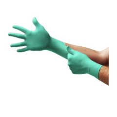 TouchNTUFF Green Nitrile Gloves