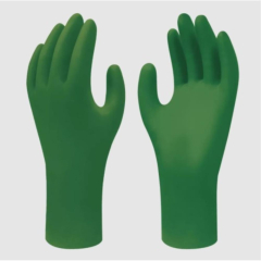 Globus 6110PF Biodegradable Nitrile gloves Green
