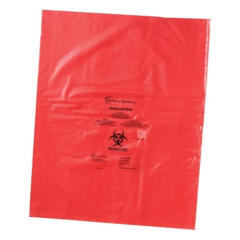 biohazard bags red