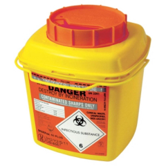 Sharpak Sharps Bin