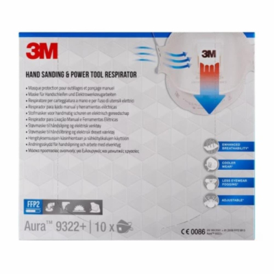 Face Mask 3M 9322+