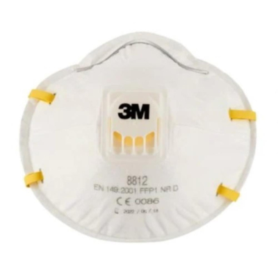 3M FFP1 8812 Valved Cupped Respirator