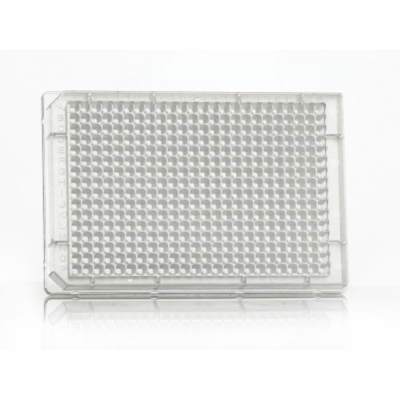 Azenta Life Sciences 384 Square Well Solid Bottom Plate Clear Polystyrene Microplate