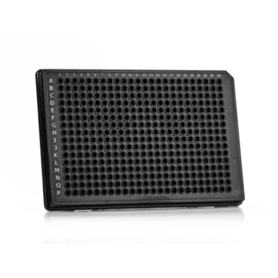 Azenta Life Sciences FrameStar 384 Well PCR Plate Ultra-Rigid Skirted Black Frame Black Wells A24 Cu