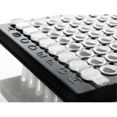 Azenta Life Sciences Strip of 8 Sealing Caps - Flat Optical