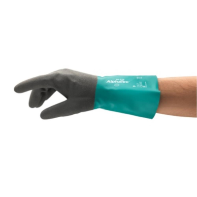 Ansell AlphaTec 58-270 Flexible Chemical Gloves Size 7 S Grey