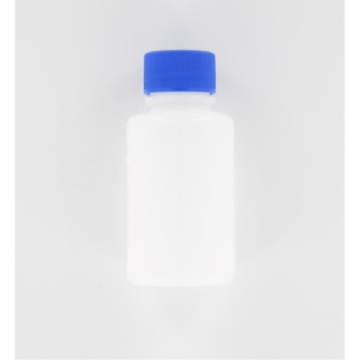 Aurora Scientific 1000mL Natural HDPE (High Density PolyEthelyne) Bottle  with Blue Polypropylene Ca