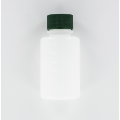 Aurora Scientific 1000mL Natural HDPE (High Density PolyEthelyne) Bottle  with Green Polypropylene C