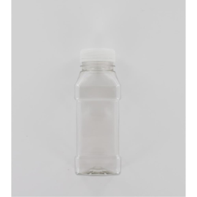 Aurora Scientific 250mL Clear PET (Polyethylene) Bottle  with Natural HDPE Cap Dosed with Sodium Thi