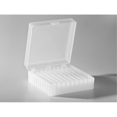 Axygen Microtube Box 100 x 1.5/2mL - Natural - 142  x 142 x 55 mm