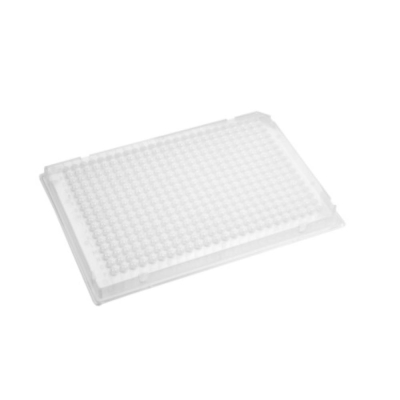Axygen 384 Well PCR Plate Clear Skirted and Double Notched Corner