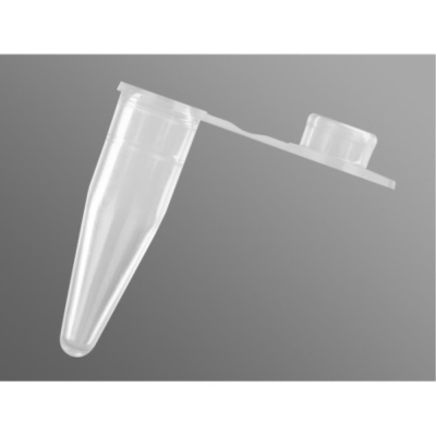 Axygen 0.2mL MaxyClear Thin Walled Maxymum Recovery PCR Tubes with Flat Caps Clear